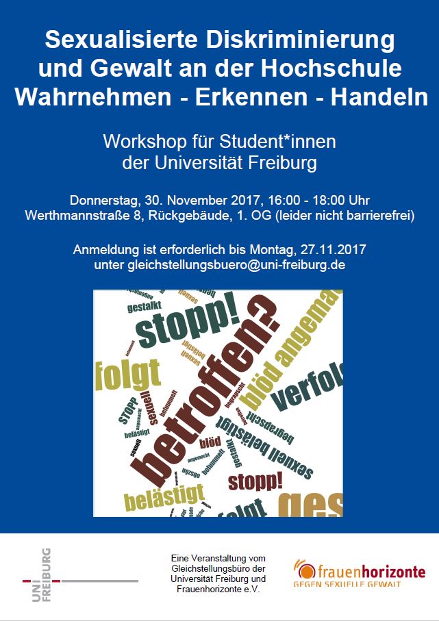 Jetzt anmelden: Workshop für Student*innen